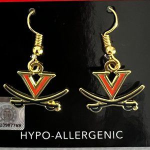 University of Virginia Cavaliers Earrings